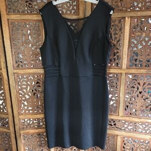 Enfocus Studio Black Backless Dress